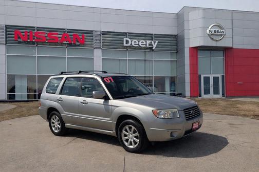 Crystal Gray Metallic 2007 Subaru Forester 2.5 X