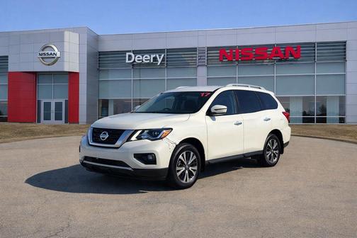 Pearl White 2017 Nissan Pathfinder SL