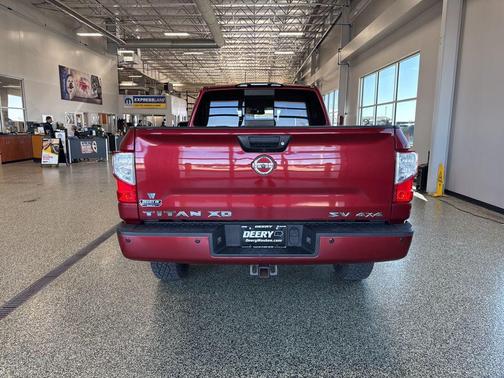 Cayenne Red 2018 Nissan Titan XD SV