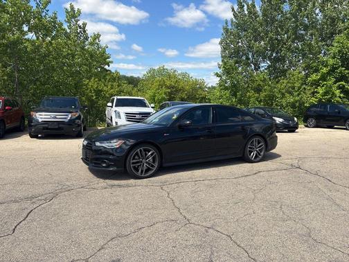 Black 2016 Audi A6 3.0T Prestige Quattro