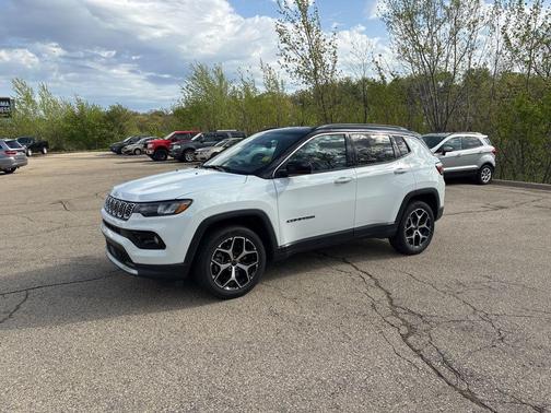 Bright White Clearcoat 2025 Jeep Compass Limited