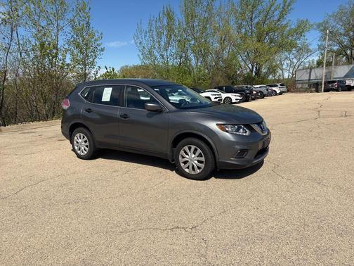Gun Metallic 2016 Nissan Rogue S