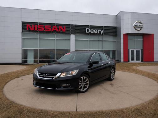 Crystal Black Pearl 2015 Honda Accord Sport
