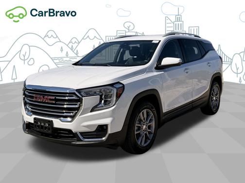 Summit White 2022 GMC Terrain SLT