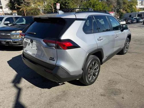 Silver Sky Metallic 2022 Toyota RAV4 Hybrid XLE Premium