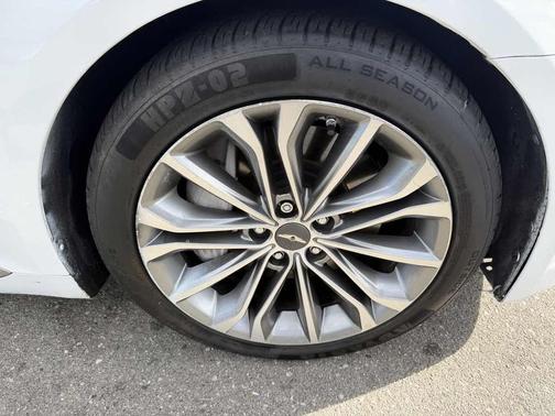 Casablanca White 2015 Hyundai Genesis 3.8