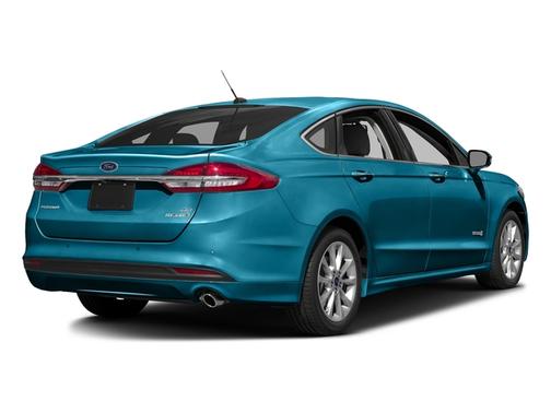 Lightning Blue 2017 Ford Fusion Hybrid SE