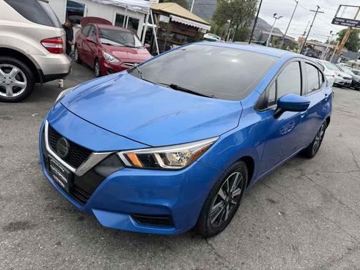 Electric Blue Metallic 2021 Nissan Versa 1.6 SV