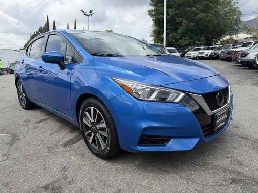 Electric Blue Metallic 2021 Nissan Versa 1.6 SV