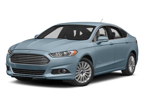 Ice Storm Metallic 2014 Ford Fusion Hybrid Titanium