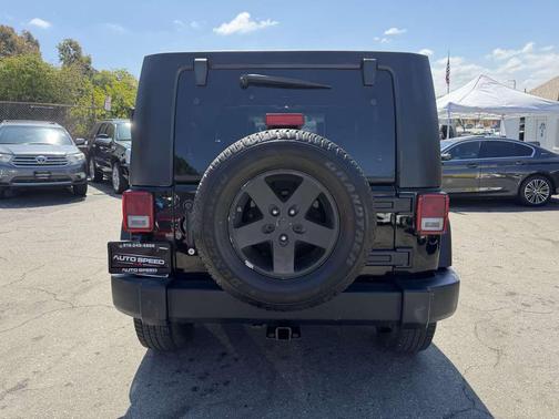 Black 2008 Jeep Wrangler Unlimited X