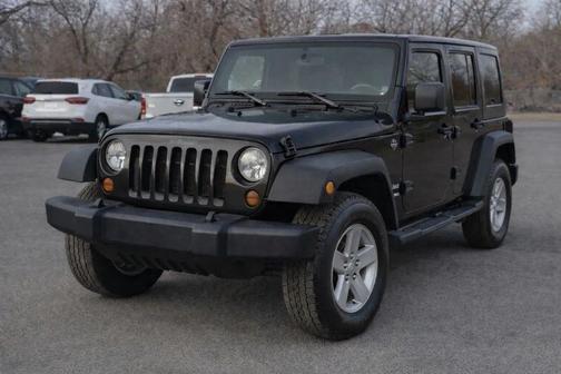Black 2008 Jeep Wrangler Unlimited X