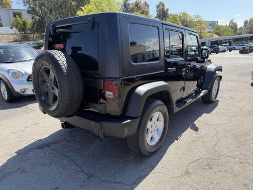 Black 2008 Jeep Wrangler Unlimited X