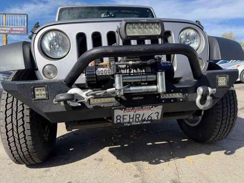 Billet Silver Metallic Clearcoat 2015 Jeep Wrangler Unlimited Sport
