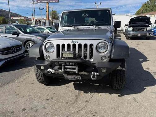 Billet Silver Metallic Clearcoat 2015 Jeep Wrangler Unlimited Sport