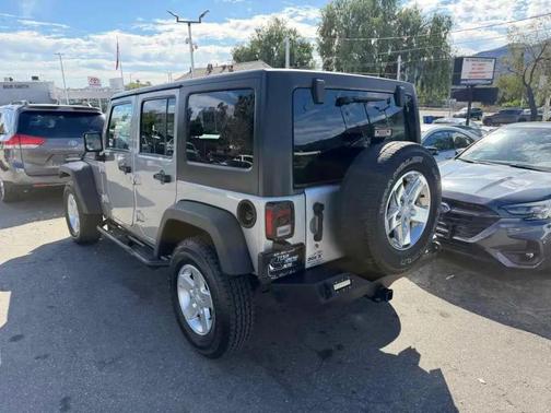Billet Silver Metallic Clearcoat 2015 Jeep Wrangler Unlimited Sport