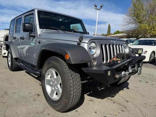Billet Silver Metallic Clearcoat 2015 Jeep Wrangler Unlimited Sport