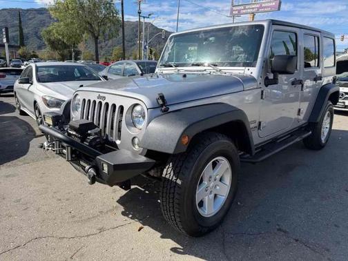 Billet Silver Metallic Clearcoat 2015 Jeep Wrangler Unlimited Sport