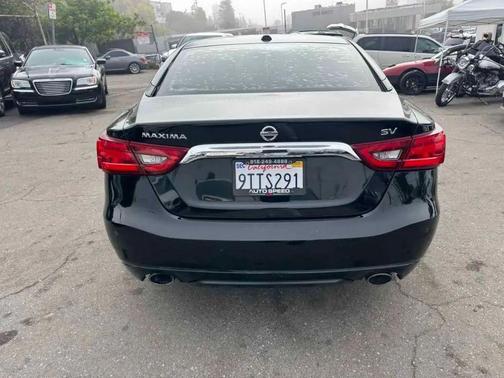 Super Black 2017 Nissan Maxima 3.5 SV
