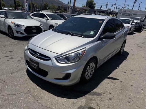 Ironman Silver Metallic 2017 Hyundai Accent SE