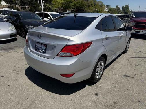 Ironman Silver Metallic 2017 Hyundai Accent SE