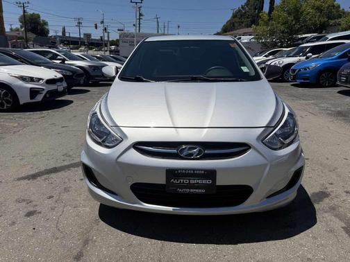 Ironman Silver Metallic 2017 Hyundai Accent SE