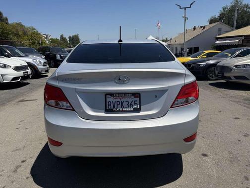 Ironman Silver Metallic 2017 Hyundai Accent SE