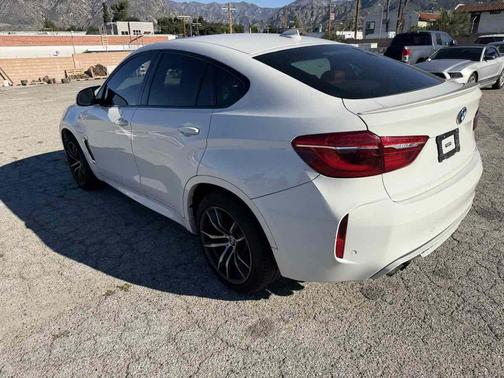 White 2017 BMW X6 M