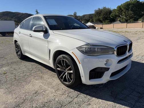 White 2017 BMW X6 M