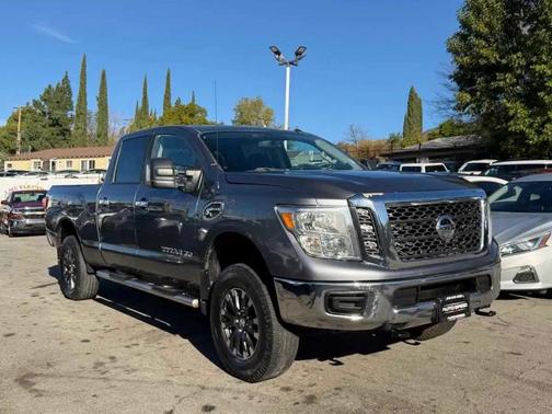Gun Metallic 2017 Nissan Titan XD SV