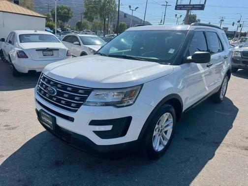Ruby Red Metallic Tinted Clearcoat 2017 Ford Explorer sport