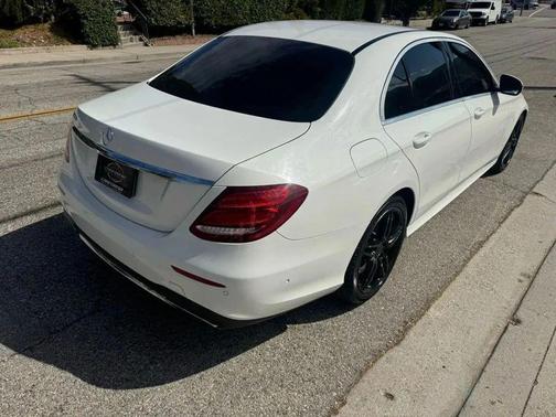 White 2018 Mercedes-Benz E-Class RWD Sedan