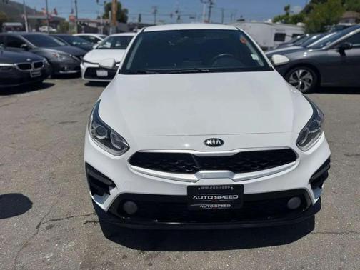 Clear White 2021 Kia Forte LXS
