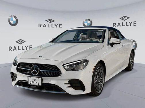 White 2023 Mercedes-Benz E-Class 4MATIC