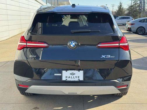 Black Sapphire Metallic 2025 BMW X3 30 xDrive