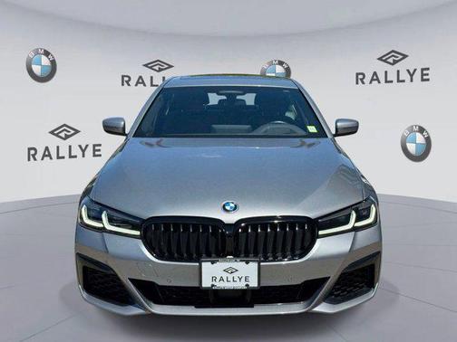 Skyscraper Gray Metallic 2023 BMW M550 i Xdrive