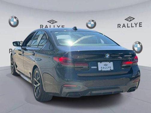 Black Sapphire Metallic 2023 BMW M550 i Xdrive
