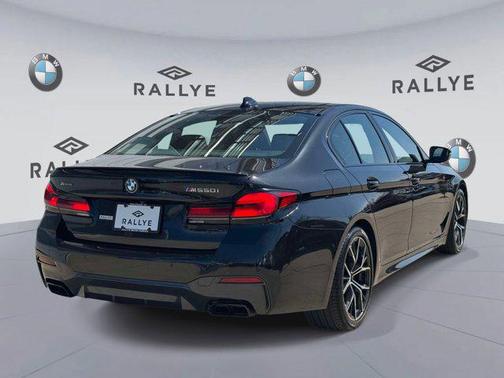 Black Sapphire Metallic 2023 BMW M550 i Xdrive