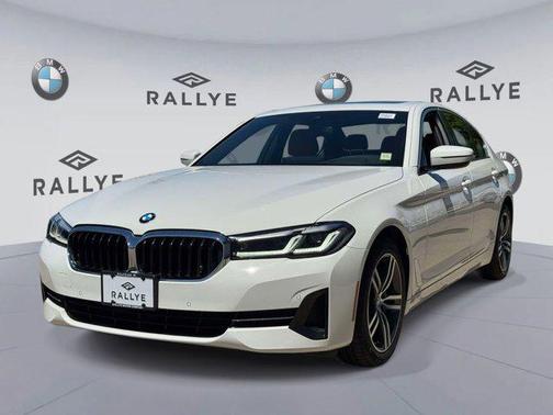 Alpine White 2023 BMW 530 i xDrive
