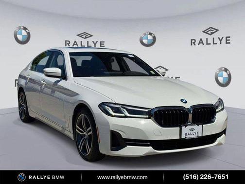 Alpine White 2023 BMW 530 i xDrive