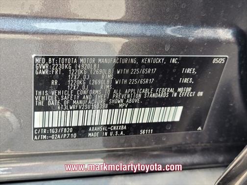2025 Toyota RAV4 Hybrid LE