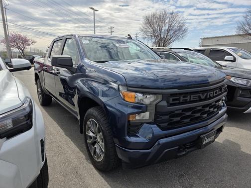 Northsky Blue Metallic 2023 Chevrolet Silverado 1500 Custom