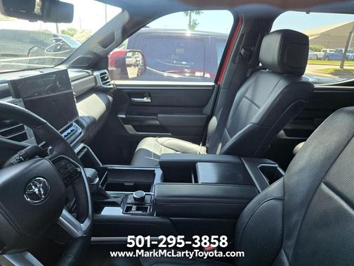 Supersonic Red 2024 Toyota Tundra Platinum