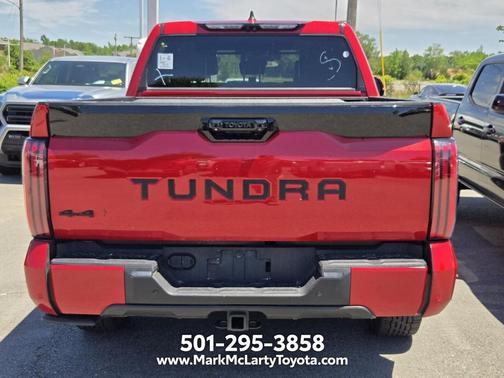 Supersonic Red 2024 Toyota Tundra Platinum