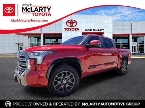 Supersonic Red 2024 Toyota Tundra Platinum
