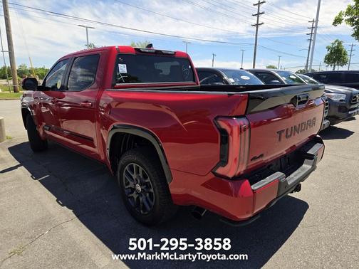 Supersonic Red 2024 Toyota Tundra Platinum