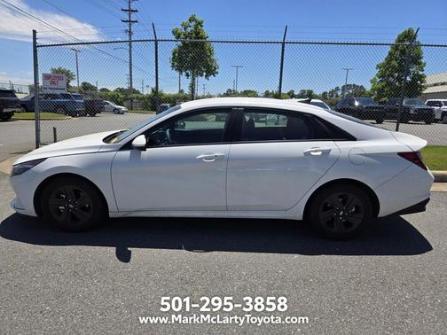 Serenity White Pearl 2023 Hyundai ELANTRA SEL