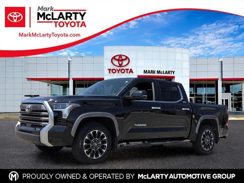 Midnight Black Metallic 2025 Toyota Tundra Limited