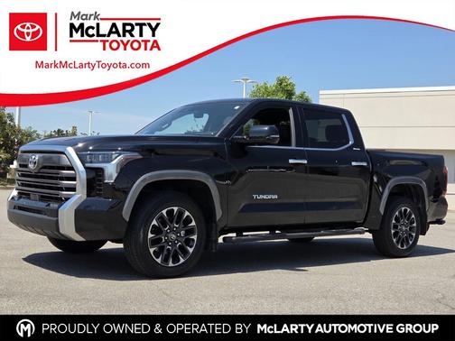 Midnight Black Metallic 2025 Toyota Tundra Limited