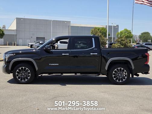 Midnight Black Metallic 2025 Toyota Tundra Limited